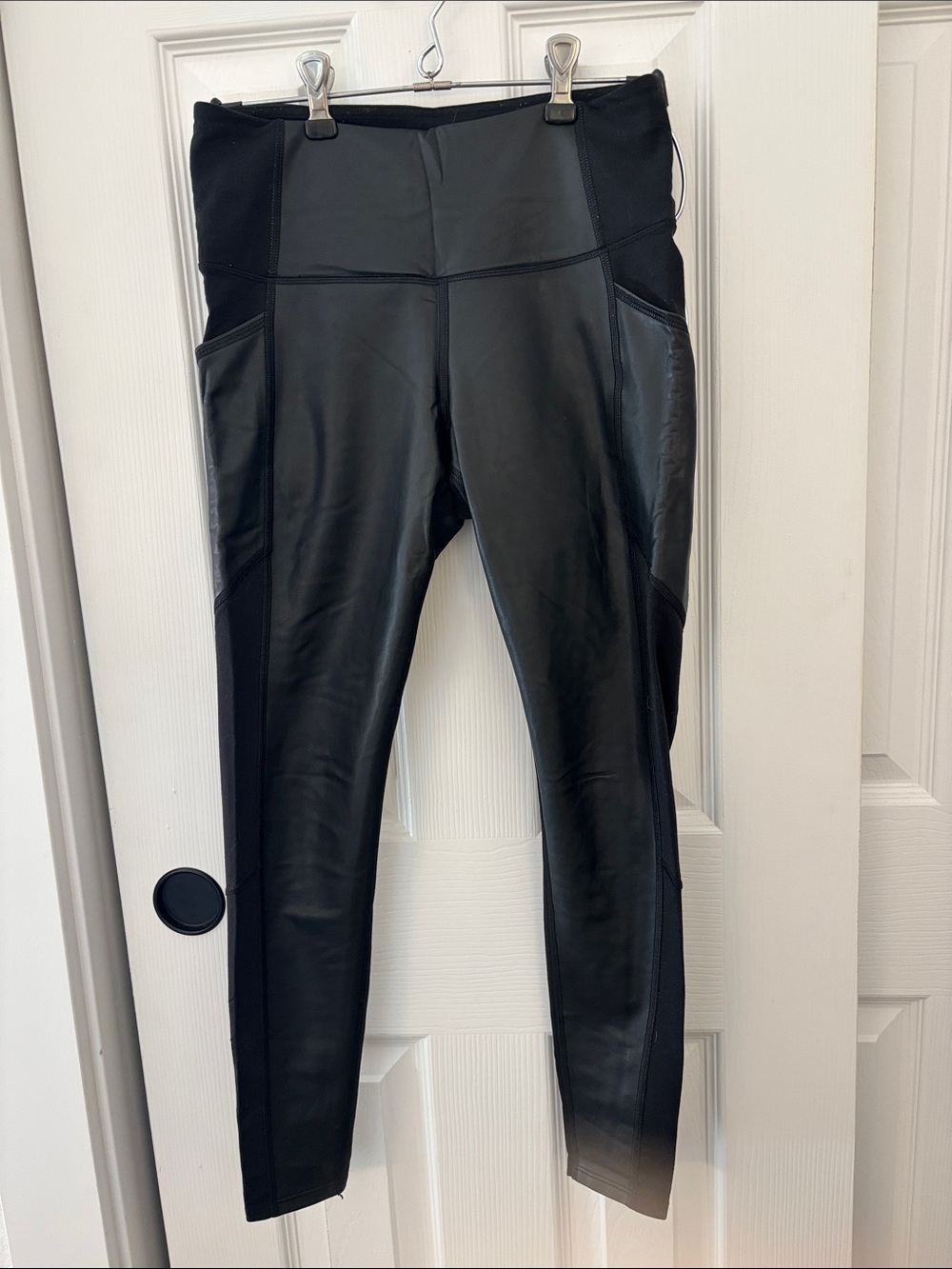 Athleta Faux Leather Leggings